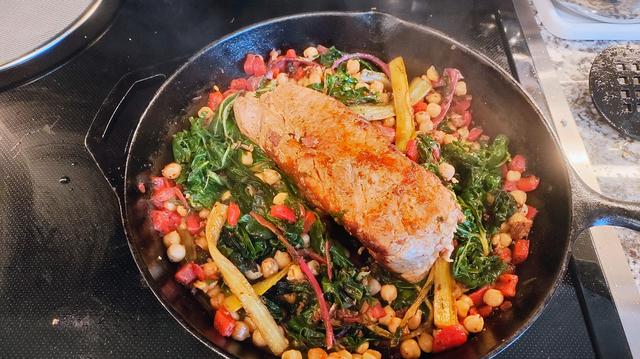 ChickPea Chard Pork