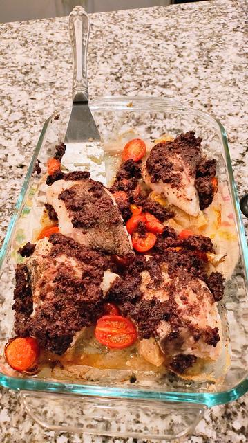 Tapenade Chicken